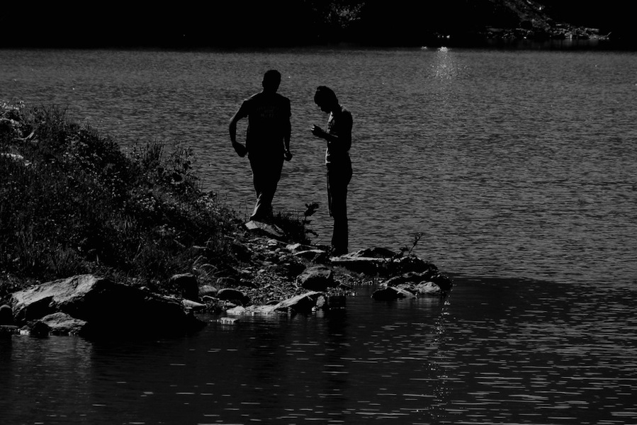Exchanging Secrets By The Lake