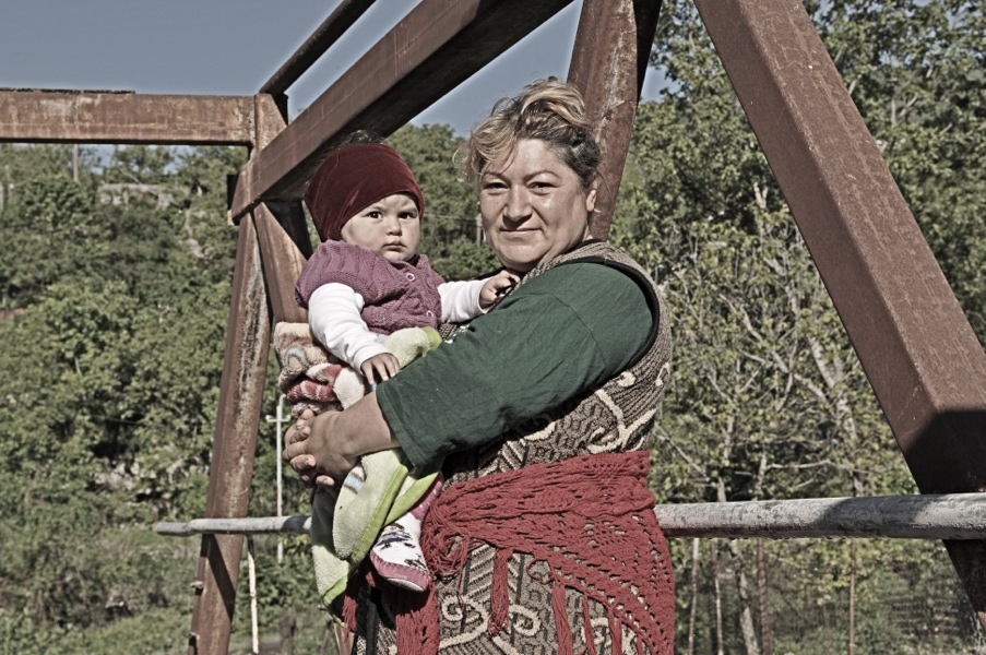 A Mother And Her Child