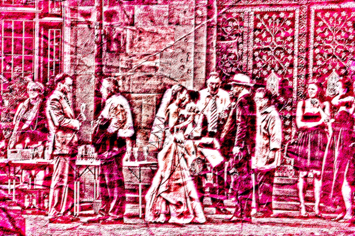 The Groom Took His Camera