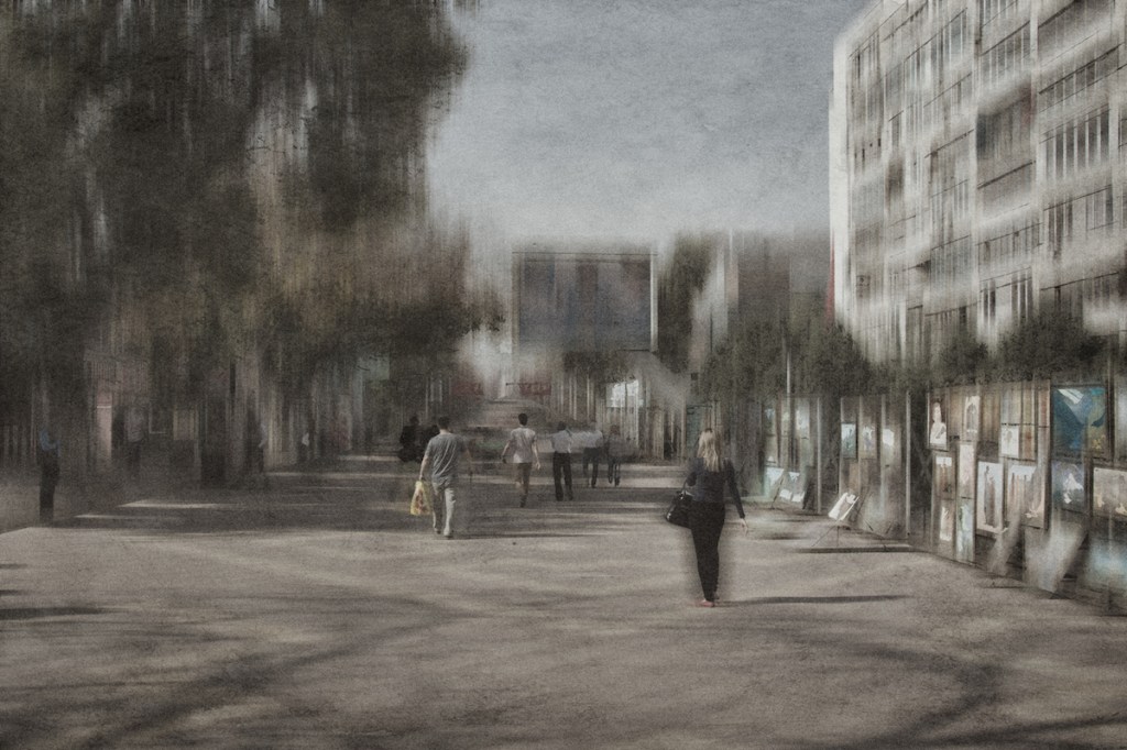 Early Morning Shopping