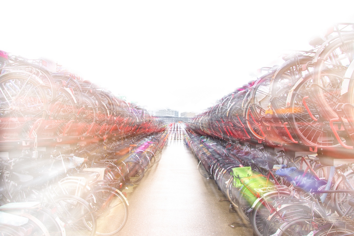 All The Bikes In Amsterdam
