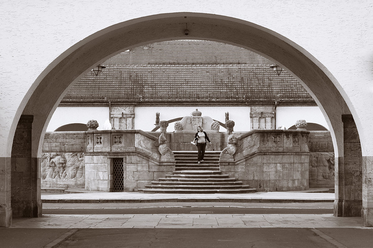 Gliding Down The Stairs