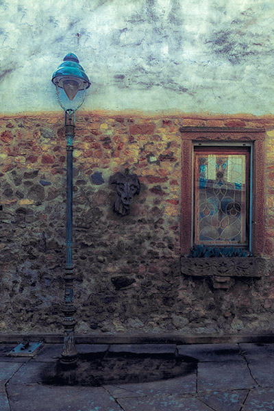 The Window, The Lamp, The Mask And The Stain