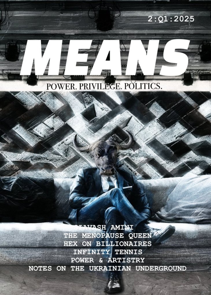 Cover of Means Magazine